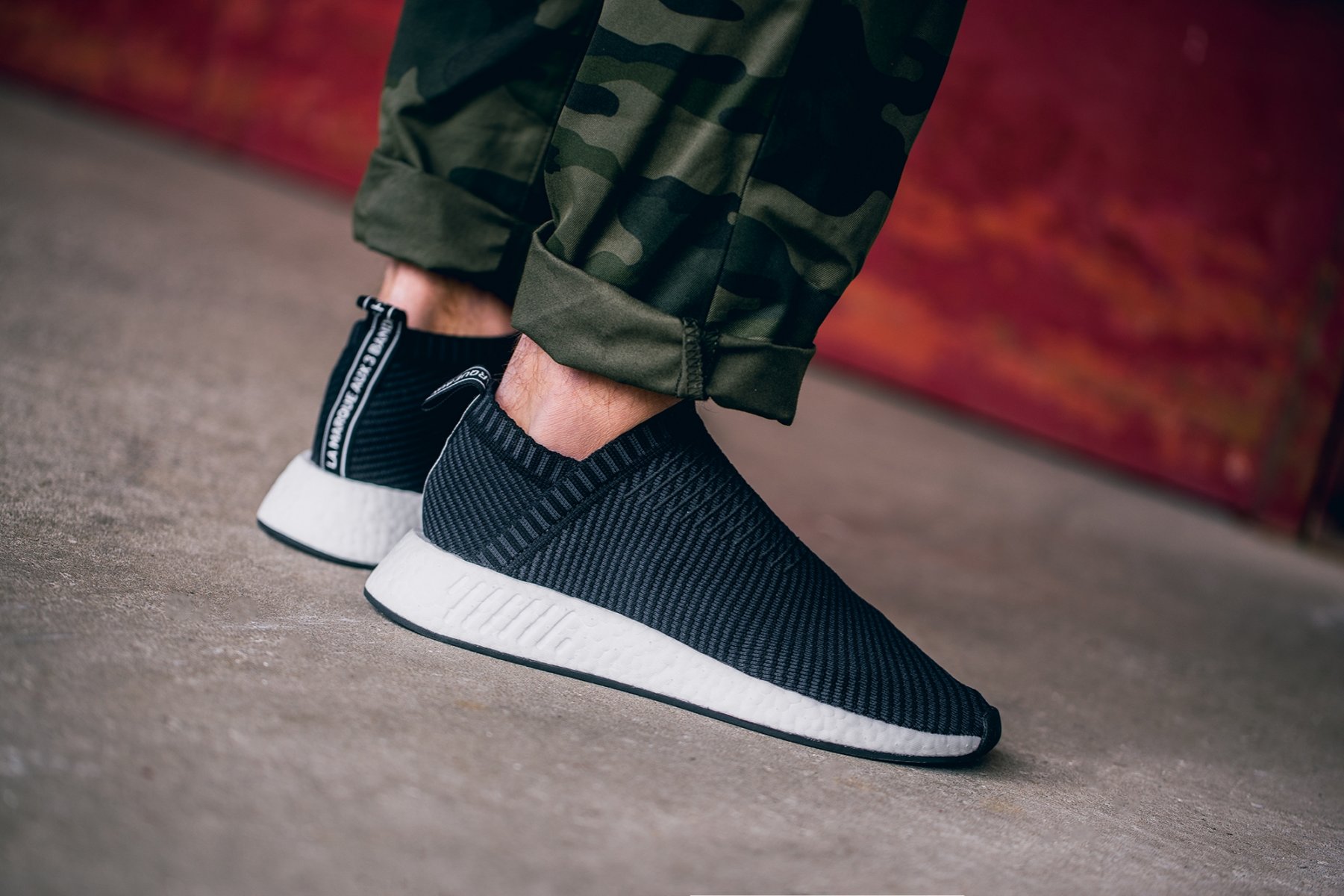 Adidas originals nmd cs2 trainers in black hotsell